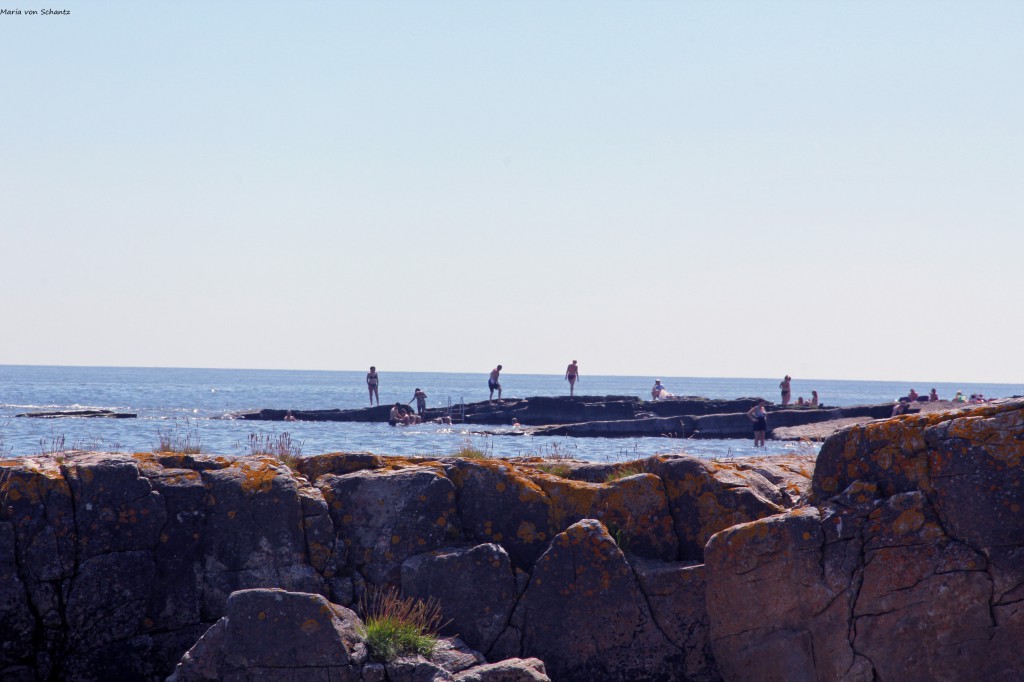 Brantervik klippor havet