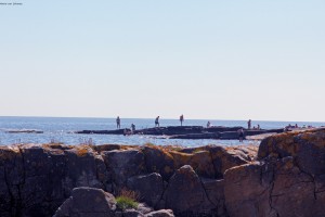 Brantervik klippor havet